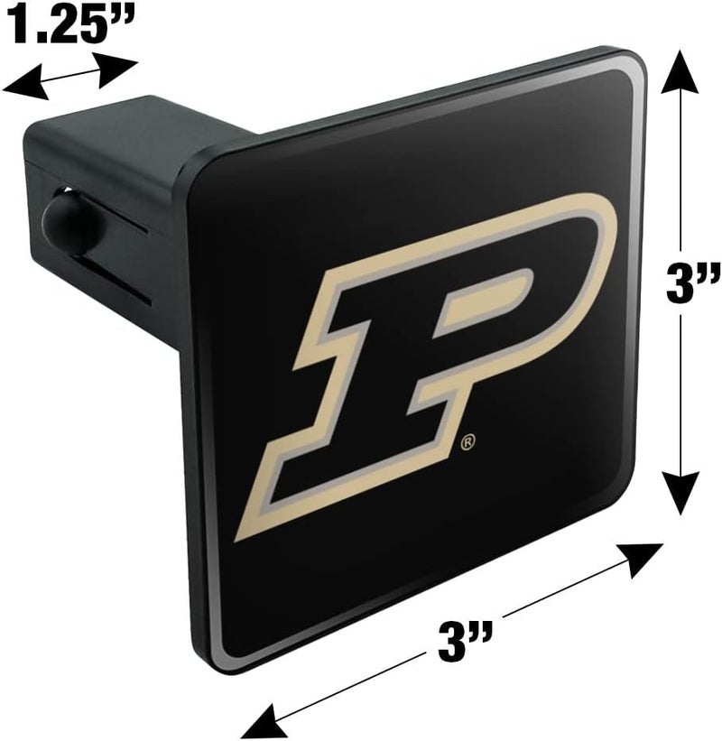 GRAPHICS & MORE Purdue Boilermakers Logo Tow Trailer Hitch Cover Plug Insert - Image 5